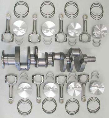 small block stroker kit stroker crankshaft rods rings bearings