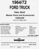 eBook Download Ford Truck Master Parts Catalog Ford Accessories Catalog Image