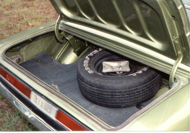 1970 Challenger Rt. 1970 Dodge Challenger Trunk