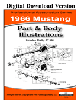 1966 Ford Mustang Part and Body Illustrations pdf download image