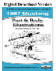 eBook Downloadable Ford 1967 Mustang Parts Catalog and Mustang Body Illustrations Image