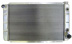 16 inch aluminum radiator with oil cooler