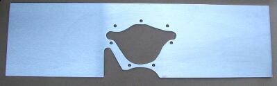 Aluminum Engine Plate Aluminum Motor Plate Mounting Plate Image