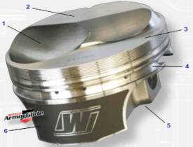 wiseco professional series piston