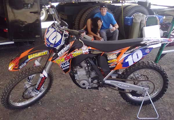 2011 Jacqueline Strong KTM250 SX-F