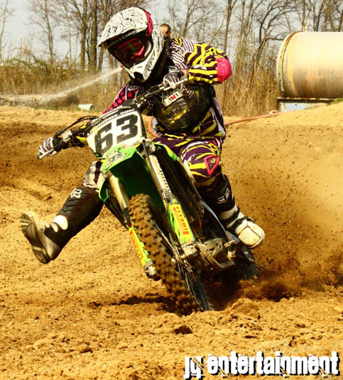 Lindsey Scheltema Motocross Practice